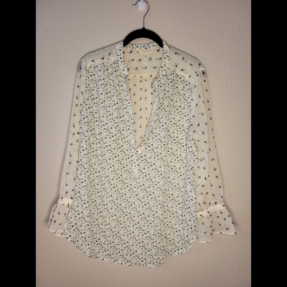 Free People Blouse- Floral
